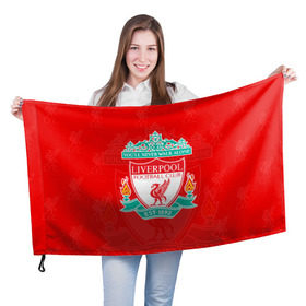 Флаг 3D с принтом Liverpool (2) в Петрозаводске, 100% полиэстер | плотность ткани — 95 г/м2, размер — 67 х 109 см. Принт наносится с одной стороны | champions | england | league | liverpool | англия | ливерпуль | лига | чемпионов