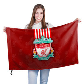 Флаг 3D с принтом Liverpool (6) в Петрозаводске, 100% полиэстер | плотность ткани — 95 г/м2, размер — 67 х 109 см. Принт наносится с одной стороны | champions | england | league | liverpool | англия | ливерпуль | лига | чемпионов