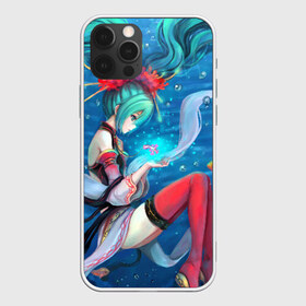 Чехол для iPhone 12 Pro Max с принтом Hatsune Miku в Петрозаводске, Силикон |  | Тематика изображения на принте: anime | character | geisha | hatsune miku | japan | kimono | manga | style | аниме | вокалоид | девушки | манга | мульт | оружие | сёдзё | сериал | хатсуне мику