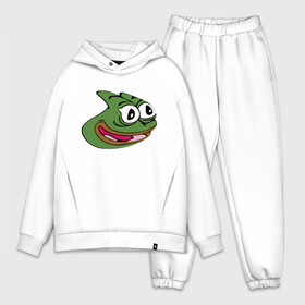 Мужской костюм хлопок OVERSIZE с принтом Pepega в Петрозаводске,  |  | feels bad man | feels good man | pepe | pepe the frog | sad pepe | грустная лягушка | пепе | пепега