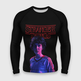 Мужской рашгард 3D с принтом STRANGER THINGS   Дина в Петрозаводске,  |  | Тематика изображения на принте: 011 | down | eleven | netflix | season | series | strange | stranger | things | upside | дела | дина | загадочные | монстр | монстры | одиннадцать | очень | сезон | сериал | сериалы | события | странные | ужасы