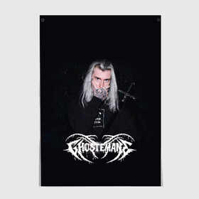 Постер с принтом GHOSTEMANE в Петрозаводске, 100% бумага
 | бумага, плотность 150 мг. Матовая, но за счет высокого коэффициента гладкости имеет небольшой блеск и дает на свету блики, но в отличии от глянцевой бумаги не покрыта лаком | eric whitney | ghostemane