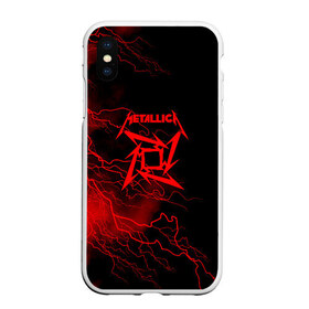 Чехол для iPhone XS Max матовый с принтом Metallica в Петрозаводске, Силикон | Область печати: задняя сторона чехла, без боковых панелей | metalica | metallica | группа | джеймс хэтфилд | кирк хэмметт | ларс ульрих | метал | металика | металлика | миталика | музыка | роберт трухильо | рок | трэш | трэшметал | хард | хеви