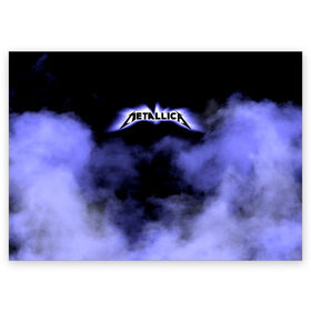 Поздравительная открытка с принтом Metallica в Петрозаводске, 100% бумага | плотность бумаги 280 г/м2, матовая, на обратной стороне линовка и место для марки
 | Тематика изображения на принте: metalica | metallica | группа | джеймс хэтфилд | кирк хэмметт | ларс ульрих | метал | металика | металлика | миталика | музыка | роберт трухильо | рок | трэш | трэшметал | хард | хеви