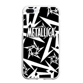 Чехол для iPhone 7Plus/8 Plus матовый с принтом Metallica в Петрозаводске, Силикон | Область печати: задняя сторона чехла, без боковых панелей | metalica | metallica | группа | джеймс хэтфилд | кирк хэмметт | ларс ульрих | метал | металика | металлика | миталика | музыка | роберт трухильо | рок | трэш | трэшметал | хард | хеви