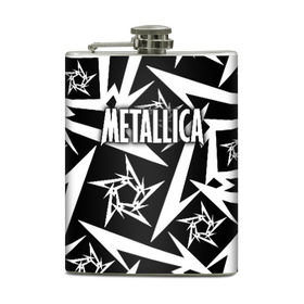 Фляга с принтом Metallica в Петрозаводске, металлический корпус | емкость 0,22 л, размер 125 х 94 мм. Виниловая наклейка запечатывается полностью | metalica | metallica | группа | джеймс хэтфилд | кирк хэмметт | ларс ульрих | метал | металика | металлика | миталика | музыка | роберт трухильо | рок | трэш | трэшметал | хард | хеви