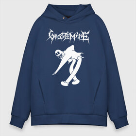 Мужское худи Oversize хлопок с принтом Ghostemane в Петрозаводске, френч-терри — 70% хлопок, 30% полиэстер. Мягкий теплый начес внутри —100% хлопок | боковые карманы, эластичные манжеты и нижняя кромка, капюшон на магнитной кнопке | ghostemane | ill biz | mercury | noise | young crowley | рэп | рэпер | эрик уитни