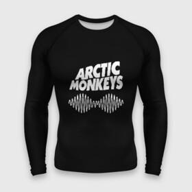 Мужской рашгард 3D с принтом ARCTIC MONKEYS в Петрозаводске,  |  | arctic monkeys | арктик манкис | арктические мартышки