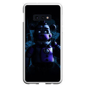 Чехол для Samsung S10E с принтом Five Nights at Freddy в Петрозаводске, Силикон | Область печати: задняя сторона чехла, без боковых панелей | 4 | animation | bonnie | chica | fnaf | foxy | freddy | funny | horror | pizza | scary | sfm | бонни | майк | ночей | пять | ужас | фокси | фредди | чика | шмидт