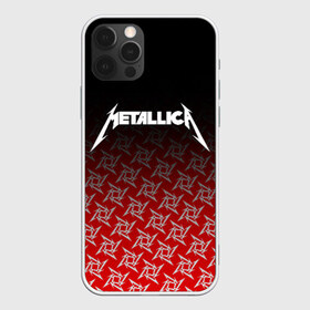 Чехол для iPhone 12 Pro Max с принтом METALLICA в Петрозаводске, Силикон |  | Тематика изображения на принте: metallica | металлика