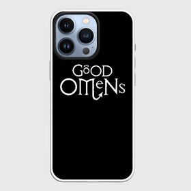 Чехол для iPhone 13 Pro с принтом GOOD OMENS | БЛАГИЕ ЗНАМЕНИЯ в Петрозаводске,  |  | good omens | благие знамения | терри пратчетт