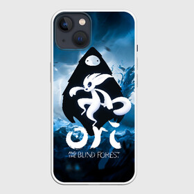 Чехол для iPhone 13 с принтом Ori   And The Will Of The Wisp в Петрозаводске,  |  | Тематика изображения на принте: microsoft studios | moon studios | ori | ori and the blind forest | unity | лес | луна | нибела | ночной лес | ночь | ори | платформер | сова