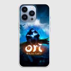 Чехол для iPhone 13 Pro с принтом Ori   And The Will Of The Wisp в Петрозаводске,  |  | Тематика изображения на принте: microsoft studios | moon studios | ori | ori and the blind forest | unity | лес | луна | нибела | ночной лес | ночь | ори | платформер | сова