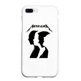 Чехол для iPhone 7Plus/8 Plus матовый с принтом Metallica в Петрозаводске, Силикон | Область печати: задняя сторона чехла, без боковых панелей | metalica | metallica | группа | джеймс хэтфилд | кирк хэмметт | ларс ульрих | метал | металика | металлика | миталика | музыка | роберт трухильо | рок | трэш | трэшметал | хард | хеви