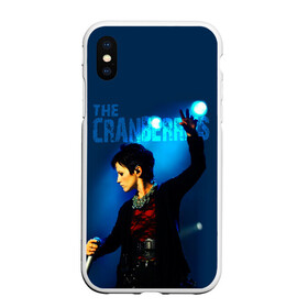 Чехол для iPhone XS Max матовый с принтом The Cranberries в Петрозаводске, Силикон | Область печати: задняя сторона чехла, без боковых панелей | alternative | cranbarries | cranberies | cranberis | cranberries | crenberies | crenberries | dolores oriordan | post rock | soft rock | долорес ориордан | кренберис | пост рок | рок | хеви