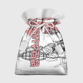 Подарочный 3D мешок с принтом BTS в Петрозаводске, 100% полиэстер | Размер: 29*39 см | bangtan | bighit | boy | fake love | j hope | jimin | jin | jungkook | korea | kpop | live | luv | mic drop | rm | suga | v | with | бтс | кей | поп