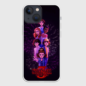 Чехол для iPhone 13 mini с принтом Stranger Things в Петрозаводске,  |  | stranger things | очень странные дела