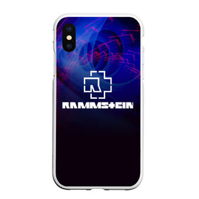 Чехол для iPhone XS Max матовый с принтом Rammstein в Петрозаводске, Силикон | Область печати: задняя сторона чехла, без боковых панелей | 3d | hard | logo | metal | music | rammstein | rock | абстракция | знак | лого | метал | музыка | рамштайн | рок | символ | текстура