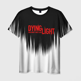 Мужская футболка 3D с принтом DYING LIGHT в Петрозаводске, 100% полиэфир | прямой крой, круглый вырез горловины, длина до линии бедер | dying light | dying light 2 | даинг лайт