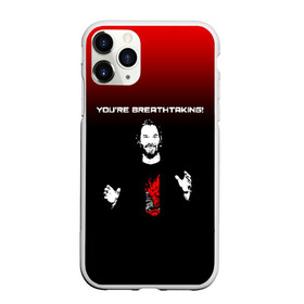 Чехол для iPhone 11 Pro Max матовый с принтом Keanu Breathtaking в Петрозаводске, Силикон |  | 2019 | cd project red | cyberpunk 2077 | keanu | keanu breathtaking | keanu reeves | night city | samurai | sci fi | v | ви | киану ривз | киберпанк 2077 | логотип | самураи | фантастика