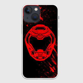 Чехол для iPhone 13 mini с принтом DOOM   Шлем в Петрозаводске,  |  | Тематика изображения на принте: 2019 | bethesda | demon | doom | eternal | ethernal | game | games | logo | monster | runes | демон | дум | дуум | етернал | игра | игры | какодемон | кровь | лого | логотип | монстр | монстры | руны | символ | этернал