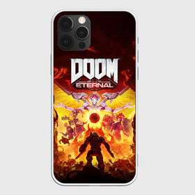 Чехол для iPhone 12 Pro Max с принтом DOOM Eternal в Петрозаводске, Силикон |  | Тематика изображения на принте: 2019 | bethesda | demon | doom | eternal | ethernal | game | games | logo | monster | runes | демон | дум | дуум | етернал | игра | игры | какодемон | кровь | лого | логотип | монстр | монстры | руны | символ | этернал