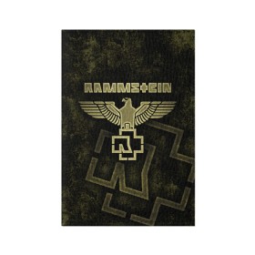 Обложка для паспорта матовая кожа с принтом Rammstein в Петрозаводске, натуральная матовая кожа | размер 19,3 х 13,7 см; прозрачные пластиковые крепления | Тематика изображения на принте: lindemann | rammstain | rammstein | rammstein 2019 | ramstein | группы | метал | музыка | рок | тилль линдеманн