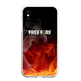 Чехол для iPhone XS Max матовый с принтом GARENA FREE FIRE в Петрозаводске, Силикон | Область печати: задняя сторона чехла, без боковых панелей | free fire | garena free fire | гарена 3 | гарена фри | гарена фри фаер | гарено. | игра garena