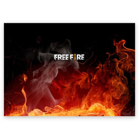 Поздравительная открытка с принтом GARENA FREE FIRE в Петрозаводске, 100% бумага | плотность бумаги 280 г/м2, матовая, на обратной стороне линовка и место для марки
 | Тематика изображения на принте: free fire | garena free fire | гарена 3 | гарена фри | гарена фри фаер | гарено. | игра garena
