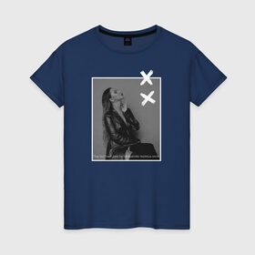Женская футболка хлопок с принтом Грустный дэнс в Петрозаводске, 100% хлопок | прямой крой, круглый вырез горловины, длина до линии бедер, слегка спущенное плечо | Тематика изображения на принте: 7 | astiartik | грустныйдэнс | невероятно | неделимы | подгипнозом