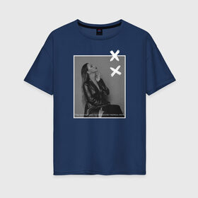 Женская футболка хлопок Oversize с принтом Грустный дэнс в Петрозаводске, 100% хлопок | свободный крой, круглый ворот, спущенный рукав, длина до линии бедер
 | 7 | astiartik | грустныйдэнс | невероятно | неделимы | подгипнозом