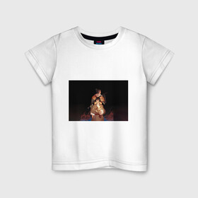 Детская футболка хлопок с принтом SDT в Петрозаводске, 100% хлопок | круглый вырез горловины, полуприлегающий силуэт, длина до линии бедер | Тематика изображения на принте: sekiro | shadows die twice | секиро | сэкиро