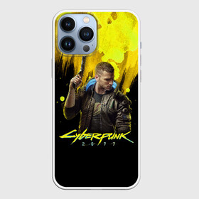 Чехол для iPhone 13 Pro Max с принтом CYBERPUNK 2077 в Петрозаводске,  |  | Тематика изображения на принте: 2077 | cyber | cyberpunk | demon | glitch | keanu | logo | punk | reeves | samurai | symbol | team | trauma | глитч | демон | киану | кибер | киберпанк | клан | лого | логотип | огонь | панк | ривз | самурай | символ