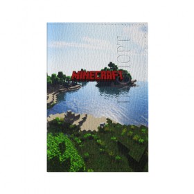 Обложка для паспорта матовая кожа с принтом MINECRAFT в Петрозаводске, натуральная матовая кожа | размер 19,3 х 13,7 см; прозрачные пластиковые крепления | Тематика изображения на принте: craft | creeper | dungeon | dungeons | earth | game | logo | mine | minecraft | mobile | online | дунгеонс | земля | зомби | игра | крипер | лого | майкрафт | майнкрафт | мобайл | онлайн | подземелье | подземелья