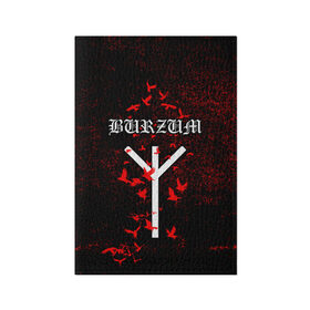 Обложка для паспорта матовая кожа с принтом Burzum Algiz Rune в Петрозаводске, натуральная матовая кожа | размер 19,3 х 13,7 см; прозрачные пластиковые крепления | Тематика изображения на принте: algiz | art | burz | burzum | horror | logo | merch | music | rune | альгиз | арт | бурз | бурзум | варг викернес | группа | логотип | мерч | метал | мистика | музыка | надпись | норвегия | норвежская группа | норги | руна | толкиен