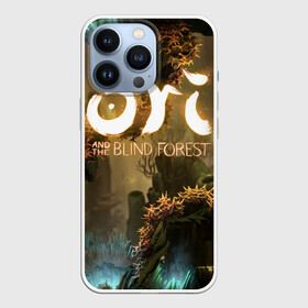 Чехол для iPhone 13 Pro с принтом Ori and the Blind Forest в Петрозаводске,  |  | Тематика изображения на принте: blind forest | ori | sein | белка | гумо | кошка | куро | лиса | нару | непроглядный лес | ори | платформер | птенец | сейн | сова