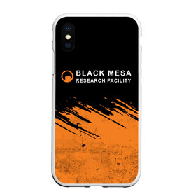 Чехол для iPhone XS Max матовый с принтом BLACK MESA (Half-Life) в Петрозаводске, Силикон | Область печати: задняя сторона чехла, без боковых панелей | black | counter | csgo | freeman | gordon | half | half life | halflife | lambda | life | logo | mesa | portal | strike | xen | гордон | контр | лайф | лого | портал | символ | страйк | фримен | халф | халф лайф | халфлайф