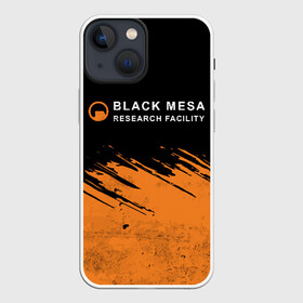 Чехол для iPhone 13 mini с принтом BLACK MESA (Half Life) в Петрозаводске,  |  | black | counter | csgo | freeman | gordon | half | half life | halflife | lambda | life | logo | mesa | portal | strike | xen | гордон | контр | лайф | лого | портал | символ | страйк | фримен | халф | халф лайф | халфлайф