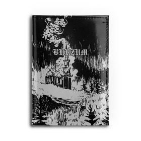 Обложка для автодокументов с принтом Burzum в Петрозаводске, натуральная кожа |  размер 19,9*13 см; внутри 4 больших “конверта” для документов и один маленький отдел — туда идеально встанут права | burz | burzum | byelobog | cymophane | darkthrone | deathlike silence | mayhem | misanthropy | old funeral | блэк метал | бурзум | бурзун | варг викернес | дарк эмбиент | метал | тьма