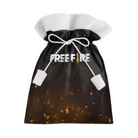 Подарочный 3D мешок с принтом FREE FIRE в Петрозаводске, 100% полиэстер | Размер: 29*39 см | battle | battlegrounds | fire | free | game | games | garena | logo | mobile | royale | батлграунд | битва | гарена | гарено | игра | игры | королевская | лого | логотип | мобайл | онлайн | символ | фаер | фаир | фри