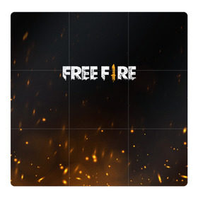 Магнитный плакат 3Х3 с принтом FREE FIRE в Петрозаводске, Полимерный материал с магнитным слоем | 9 деталей размером 9*9 см | Тематика изображения на принте: battle | battlegrounds | fire | free | game | games | garena | logo | mobile | royale | батлграунд | битва | гарена | гарено | игра | игры | королевская | лого | логотип | мобайл | онлайн | символ | фаер | фаир | фри