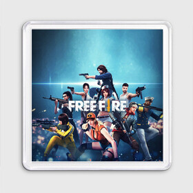 Магнит 55*55 с принтом FREE FIRE в Петрозаводске, Пластик | Размер: 65*65 мм; Размер печати: 55*55 мм | Тематика изображения на принте: battle | battlegrounds | fire | free | game | games | garena | logo | mobile | royale | батлграунд | битва | гарена | гарено | игра | игры | королевская | лого | логотип | мобайл | онлайн | символ | фаер | фаир | фри