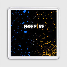 Магнит 55*55 с принтом FREE FIRE в Петрозаводске, Пластик | Размер: 65*65 мм; Размер печати: 55*55 мм | Тематика изображения на принте: battle | battlegrounds | fire | free | game | games | garena | logo | mobile | royale | батлграунд | битва | гарена | гарено | игра | игры | королевская | лого | логотип | мобайл | онлайн | символ | фаер | фаир | фри