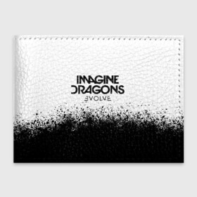Обложка для студенческого билета с принтом IMAGINE DRAGONS в Петрозаводске, натуральная кожа | Размер: 11*8 см; Печать на всей внешней стороне | evolve | id | imagine dragons | драконы | ид