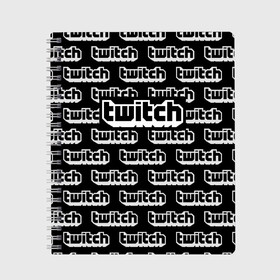 Тетрадь с принтом TWITCH в Петрозаводске, 100% бумага | 48 листов, плотность листов — 60 г/м2, плотность картонной обложки — 250 г/м2. Листы скреплены сбоку удобной пружинной спиралью. Уголки страниц и обложки скругленные. Цвет линий — светло-серый
 | game | gamer | logo | trend | twitch | twitties | игры | логотип | мода | надписи | стрим | твитч | тренд