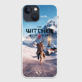 Чехол для iPhone 13 mini с принтом THE WITCHER 3:WILD HUNT в Петрозаводске,  |  | cd projekt red | ciri | game | geralt | geralt of rivia | gwynbleidd | the witcher | the witcher 3: wild hunt | ведьмак | ведьмак 3: дикая охота | геральт | геральт из ривии | цири | цирилла