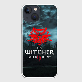 Чехол для iPhone 13 mini с принтом THE WITCHER 3:WILD HUNT в Петрозаводске,  |  | cd projekt red | ciri | game | geralt | geralt of rivia | gwynbleidd | the witcher | the witcher 3: wild hunt | ведьмак | ведьмак 3: дикая охота | геральт | геральт из ривии | цири | цирилла