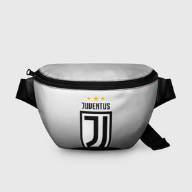 Поясная сумка 3D с принтом JUVENTUS в Петрозаводске, 100% полиэстер | плотная ткань, ремень с регулируемой длиной, внутри несколько карманов для мелочей, основное отделение и карман с обратной стороны сумки застегиваются на молнию | cr7 | juve | juventus | ronaldo | роналдо | ювентус