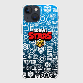 Чехол для iPhone 13 mini с принтом BRAWL STARS LOGOBOMBING в Петрозаводске,  |  | android | brawl stars | colt | crow | games | leon | penny | poco. | shelly | spike | wanted | брав | бравл старс | звезды | игры | мобильные игры | старс