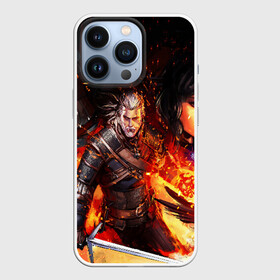 Чехол для iPhone 13 Pro с принтом THE WITCHER 3:WILD HUNT в Петрозаводске,  |  | Тематика изображения на принте: cd projekt red | ciri | game | geralt | geralt of rivia | gwynbleidd | the witcher | the witcher 3: wild hunt | ведьмак | ведьмак 3: дикая охота | геральт | геральт из ривии | цири | цирилла